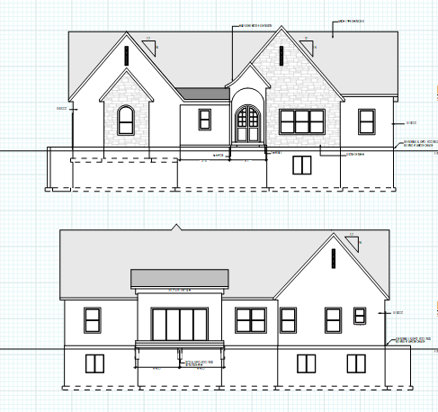 Custom Home Floor Plan by Radiant Homes